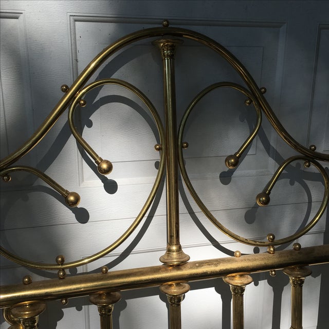 Vintage Brass Twin Bed Chairish