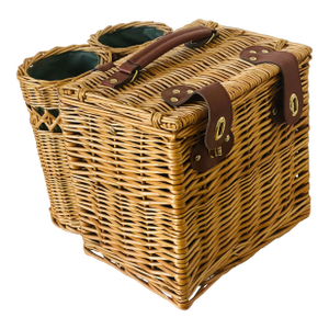 Vintage Wicker Picnic Basket