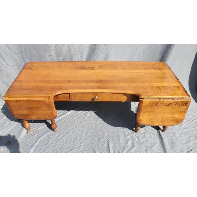 1960s 1960s Sprague & Carleton Drop Leaf Coffee Table For Sale - Image 5 of 9