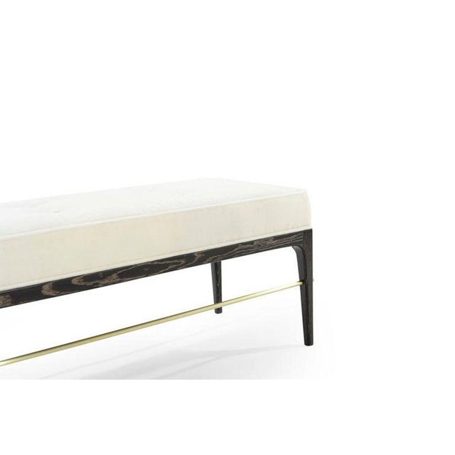 Linear Bench in Black Ceruse Series 48 by Stamford Modern For Sale - Image 11 of 18