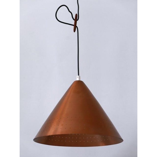 Mid-Century Modern Scandinavian Copper Pendant Lamp, 1960s For Sale - Image 11 of 18