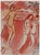 Marc Chagall, Adam et Ève chassés du Paradis, Nude, 1960, Original Lithograph For Sale - Image 9 of 9