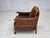 Danish Armchair in Velour and Carved Ash, 1930s For Sale - Image 18 of 18