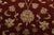 Agra Rug 3’1” X 5’1” Red Wool/Silk Traditional Hand-Knotted Oriental Carpet For Sale - Image 4 of 12