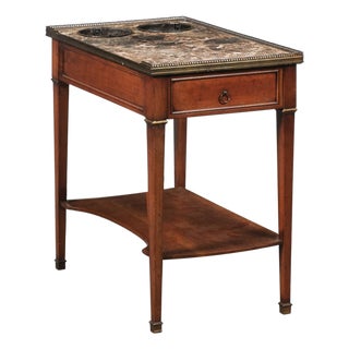 19th Century Marble Top Rafraîchissoir From France For Sale