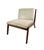 This stunning pair of vintage Bernhardt Walnut Lounge Chairs in Original Creme Fine Leather are the epitome of the high...