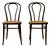 Bentwood Vienna Straw Seats, 1960s, Poland, Set of 2 For Sale