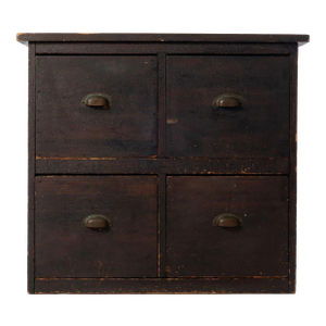 Antique 4 Drawer Apothecary Chest