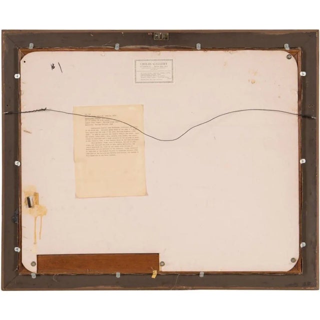 Antique Hawthornden Castle Oil Painting For Sale - Image 9 of 12