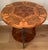 Early 20th Century French Art Deco Two-Tiered Gueridon Table Amboyna Wood & Black Lacquer For Sale - Image 5 of 7