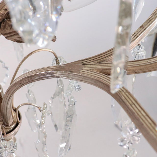 Late 19th Century Louis XVI Revival De La Troisième République Chandelier For Sale - Image 12 of 18