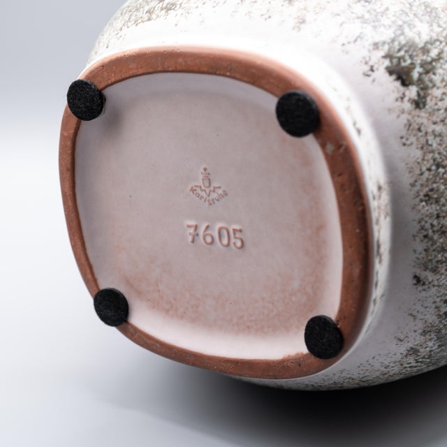 1970s Ceramic Floor Vase by Fridegard Glatzle for Karlsruher Majolika, 1970s For Sale - Image 5 of 6