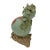 2000 - 2009 Handmade Light Green Ceramic Artistic Gourd Figure Display Art For Sale - Image 5 of 11