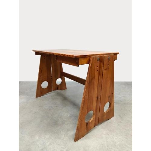 1970s Vintage Swedish Height Adjustable Desk by Gilbery Marklund, 1970s For Sale - Image 5 of 7