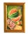 Wood Harvest Fruit Tablespace Oil Painting, Artist Signed Including the Antiqued Gold Wood Frame For Sale - Image 7 of 7