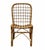 An elegant chair made entirely from high-quality rattan, with a warm honey-coloured finish. The chair’s design is...