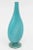 This beautiful vintage Murano hand blown bottle is a luscious color of turquoise with lots of gold aventurine droplets...