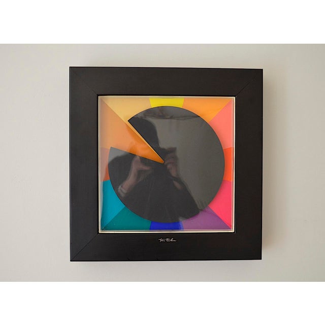 Color-Changing Wall Clock from Tian Harlan, 1970s For Sale - Image 10 of 10