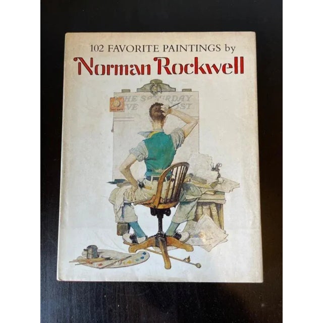 White Vintage Norman Rockwell American Artist Book For Sale - Image 8 of 8