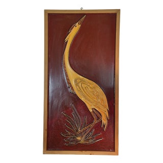 Cloisonné Enamel Wall Art, Norway, 1960s For Sale