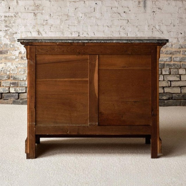 19th Century 19th Century French Louis Phillipe Walnut Commode For Sale - Image 5 of 9