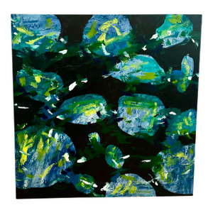 “Beneath the Surface” Signed Original Acrylic Painting by Nancy Smith