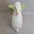 Italian Porcelain Rabbit Sculptural Accent Table Stand With Lettuce Cabbage Leaf Top, C. 1970s For Sale - Image 10 of 16