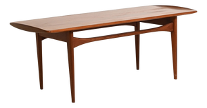 Teak Coffee Table by Tove & Edvard Kind-Larsen for France & Søn, 1960s