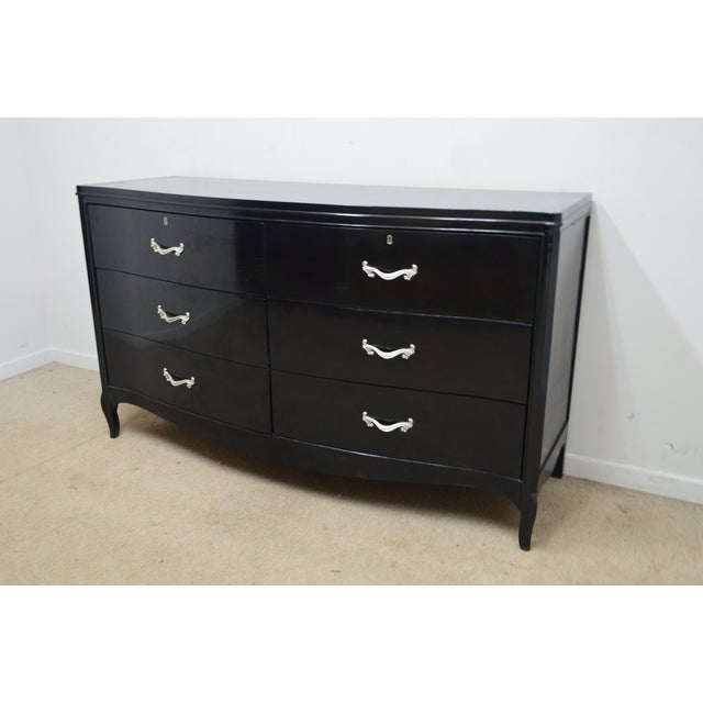 Traditional Ralph Lauren Dresser With Protective Glass Top For Sale - Image 3 of 18