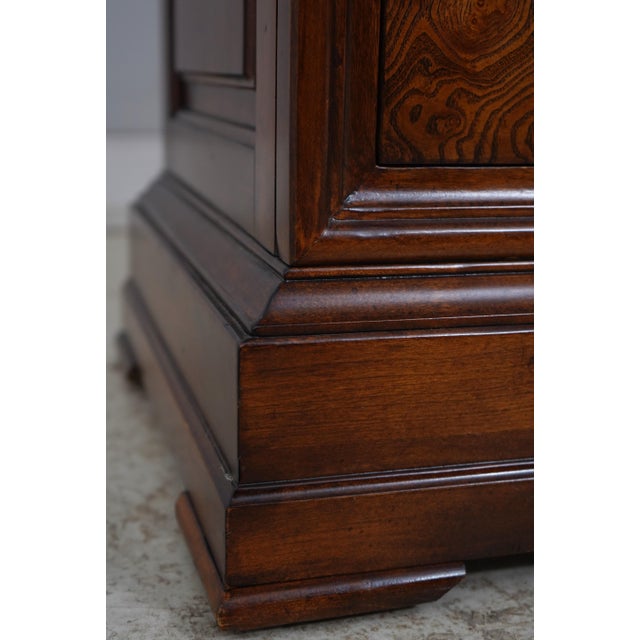Ethan Allen Empire Style Marble Top 4 Drawer Chest For Sale - Image 14 of 17