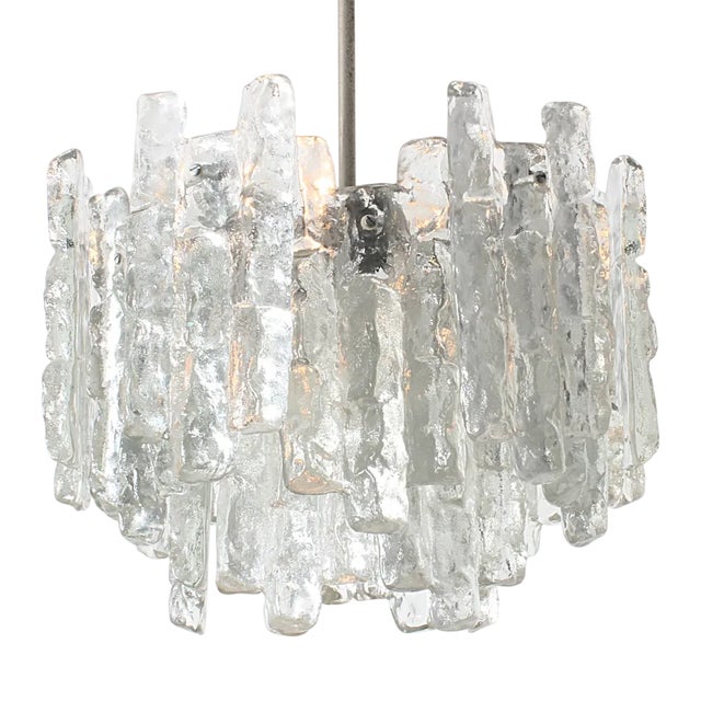 Soria Chandelier by J. T. Kalmar for Kalmar Franken KG, 1970s For Sale