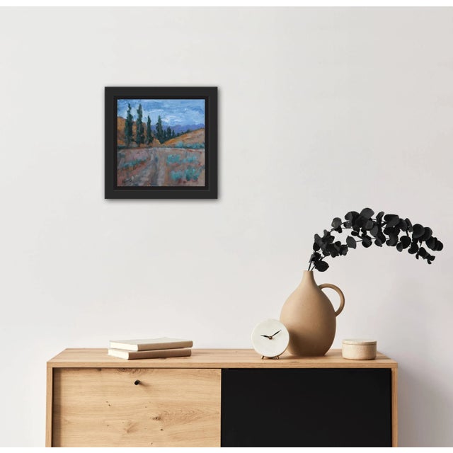 Textile Original American Southwest Desert Landscape – Oil Painting For Sale - Image 7 of 9