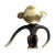 Brass & Bronze Monkey Corkscrew by Walter Bosse for Hertha Beller, 1950s For Sale