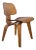 Early Oak DCW Dining Chair by Eames for Evans Products For Sale