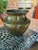 Mid-Century Modern 1970s Small Brass Urn With Etched Details For Sale - Image 3 of 7