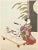 Japanese 1963 After Harunobu "Adaptation From the Potted Tree Drama", Full-Color Print From Japan For Sale - Image 3 of 12