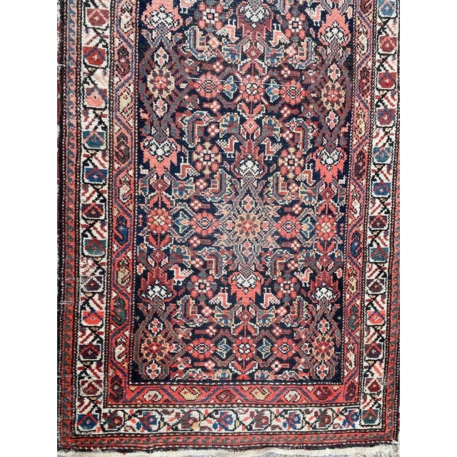 Antique Malayer Runner Rug, 1890s For Sale - Image 3 of 18
