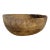 Vintage African Hausa Engraved Wooden Bowl From Niger 11" Diameter For Sale