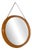 Vintage Danish Round Plastic Mirror, 1970s For Sale