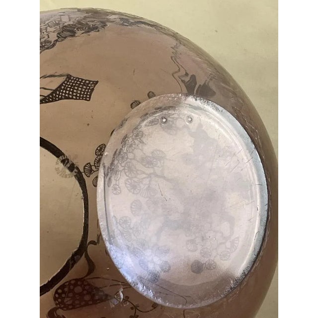 Eastern Glass Bowl, Japan, 1950s For Sale - Image 7 of 9
