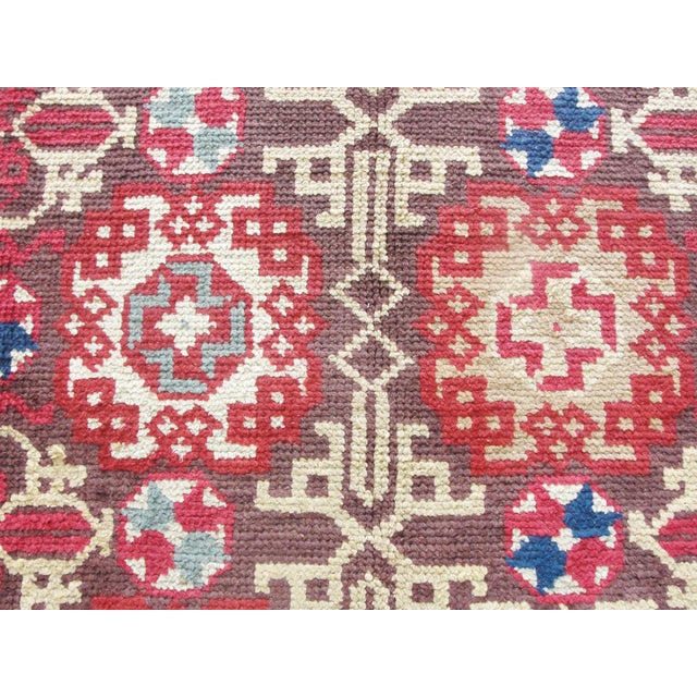 European Savonnerie-Carpet, 8'1" × 11' For Sale In Chicago - Image 6 of 8