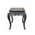 This exquisite vintage Chinese console table is a true masterpiece of craftsmanship. Featuring intricate black relief...