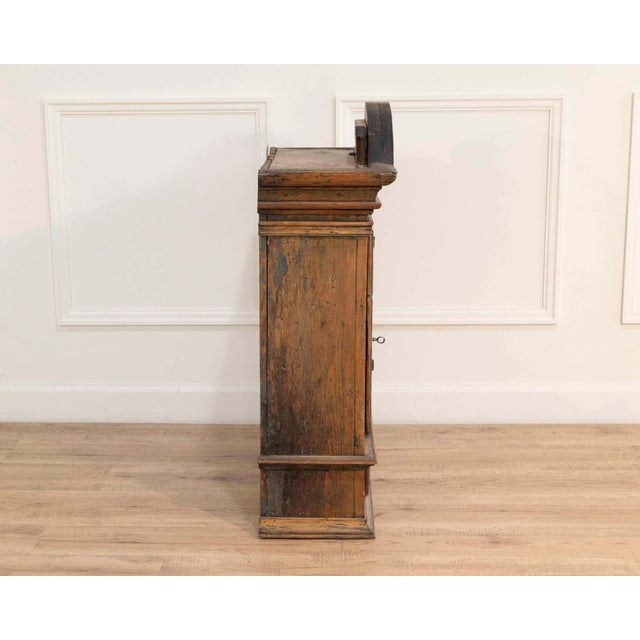 Early 18th Century Early 19th Century Swedish Wall Cabinet from Stockholm For Sale - Image 5 of 11