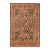 Art Nouveau 1990's Pak-Persian Black/Beige Wool Rug - 6'0'' X 8'11'' For Sale