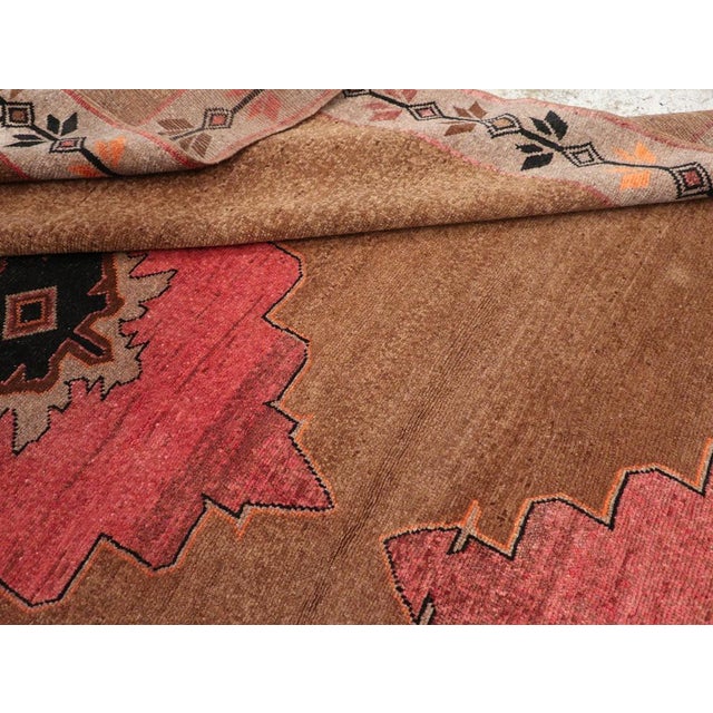 Galerie Shabab Collection Mid-20th Century Turkish Anatolian Room Size Carpet For Sale - Image 10 of 10