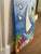 Original oil on canvas by Kimber Lee Clark of a whimsical regatta day in vibrant, happy colors. 30 inches by 60 and 1.5...