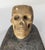 19th Century Folk Art Memento Mori Skull Form Match Holder For Sale - Image 9 of 15