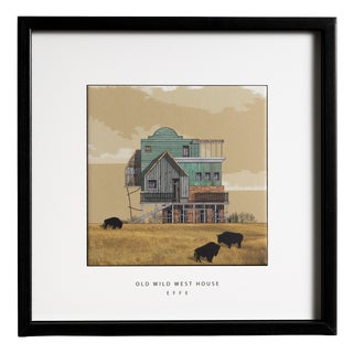 Framed Wild West House by Francesco Di Dio for Kiasmo For Sale