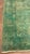 vintage hand knotted rug in unusual color combination.
