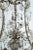 Rare Large Maison Bagues Silver Gilt Bronze Rock Crystal Flower Bouquet 20-Light Chandelier For Sale In San Francisco - Image 6 of 13